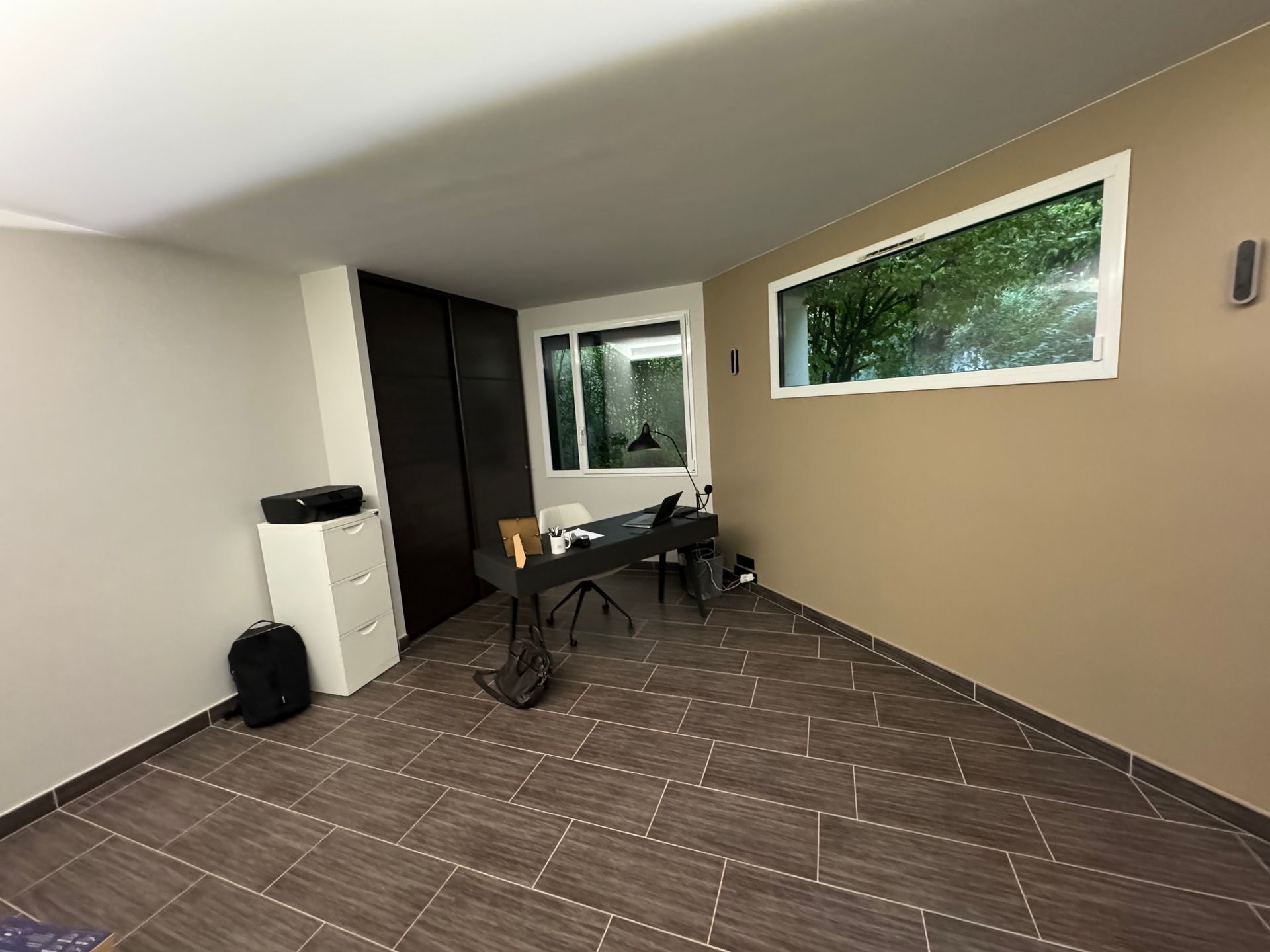 Rénovation de la peinture dans une cuisine