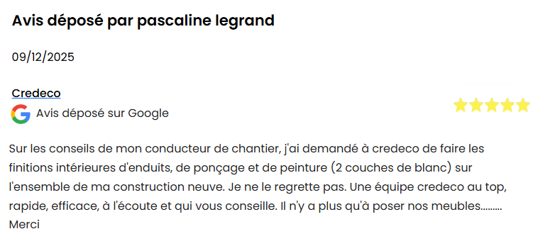 avis client positif 5 étoiles