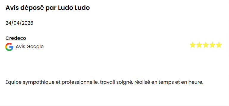 avis client positif 5 étoiles