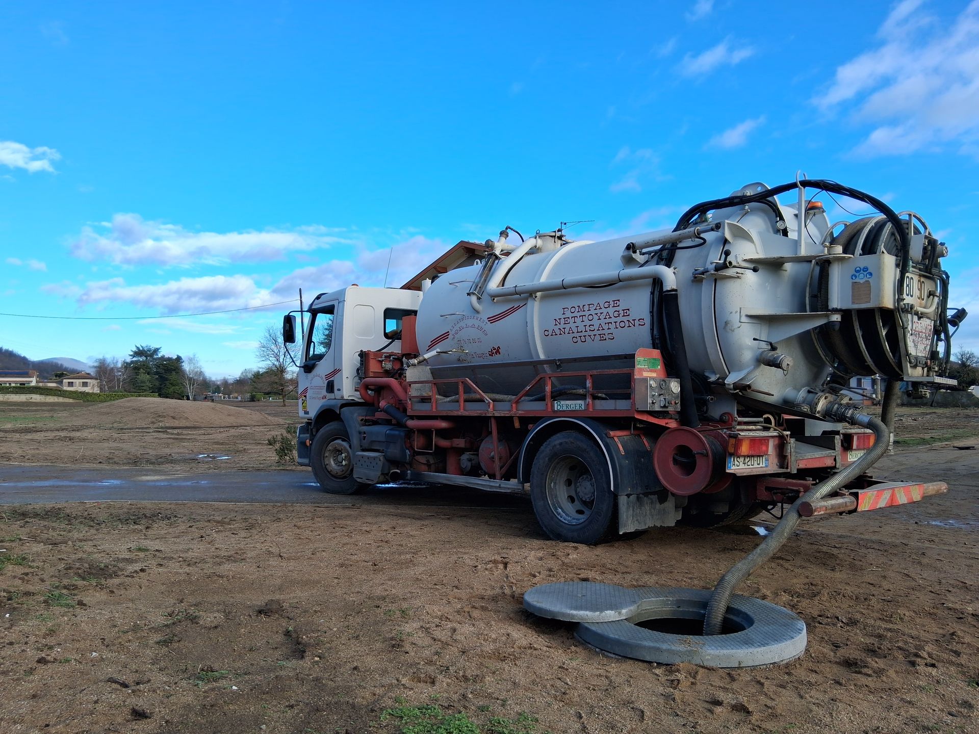 Curage canalisation
