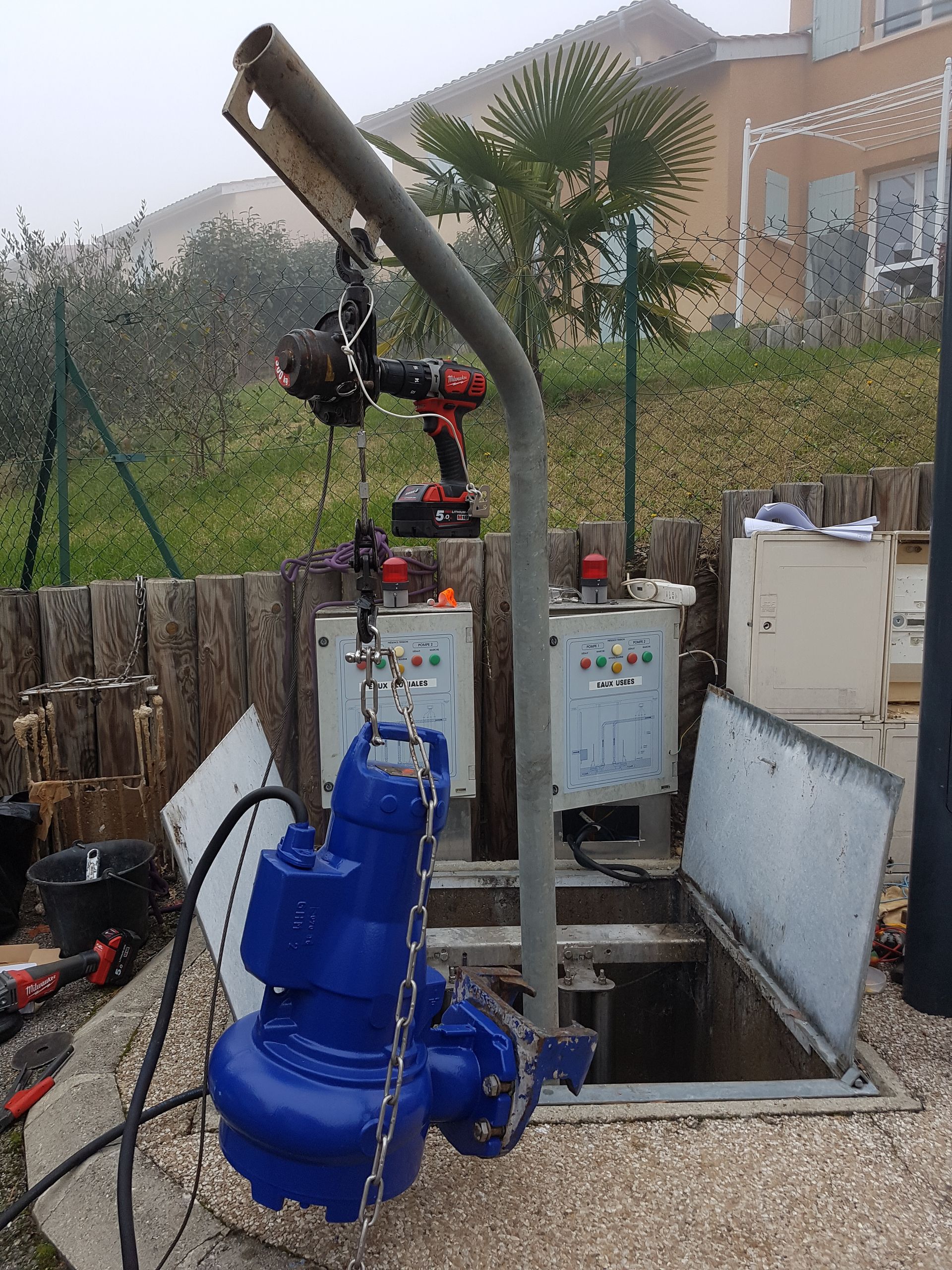 Maintenance d'un réseau d'assainissement