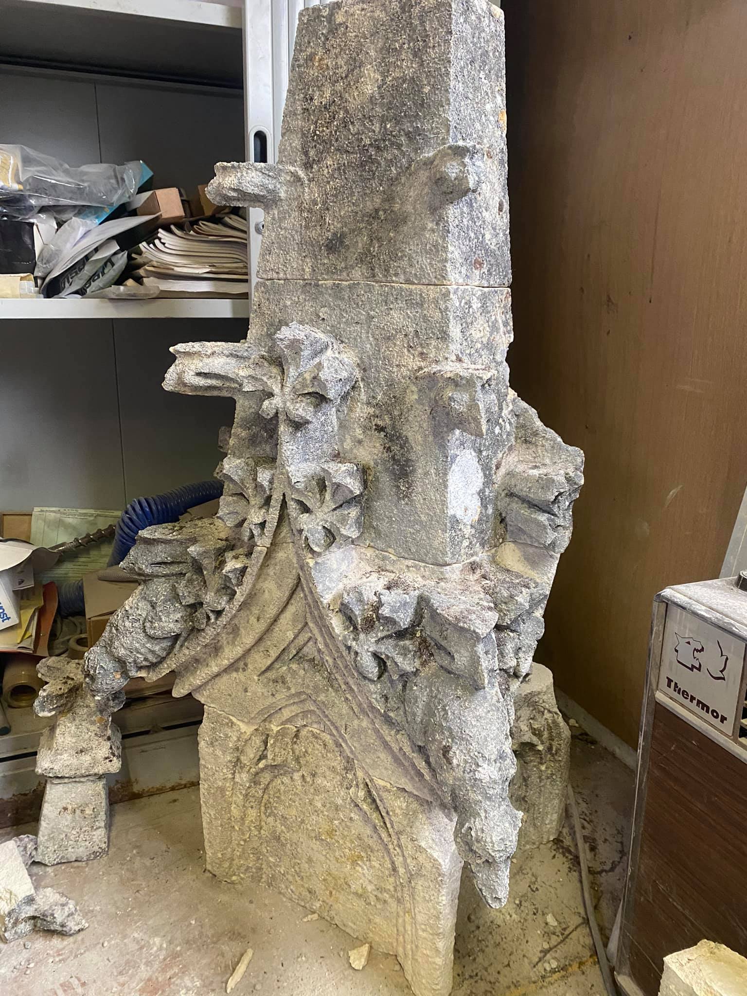 Pinacle d'un édifice