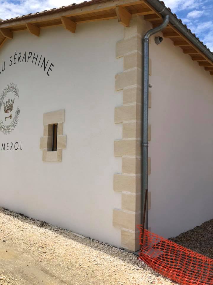 Restauration d'un château bordelais