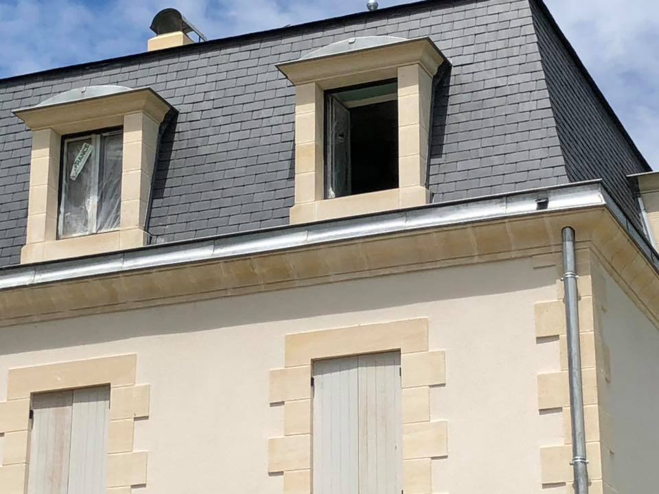 Fournitures de pierres pour un château à St-Émilion