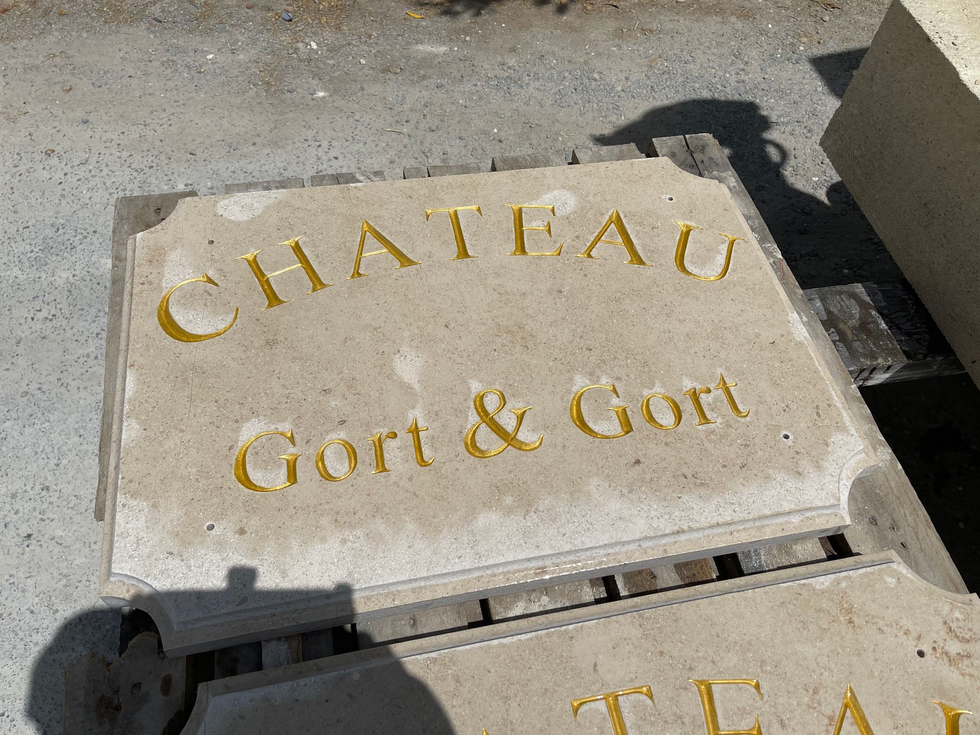 Gravure pour le Château Gort et Gort