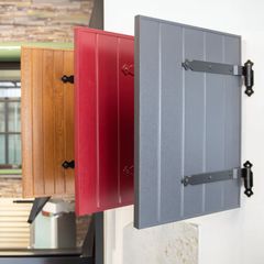 Trois coloris de volets disponibles