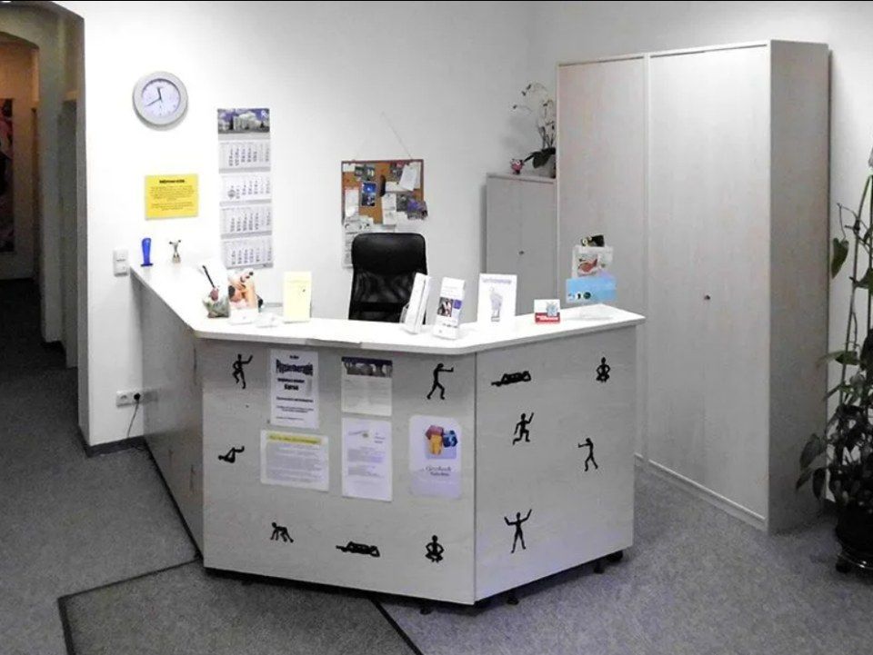 Trommler+Ines+Physiotherapie-Plauen-003 Empfangsbereich