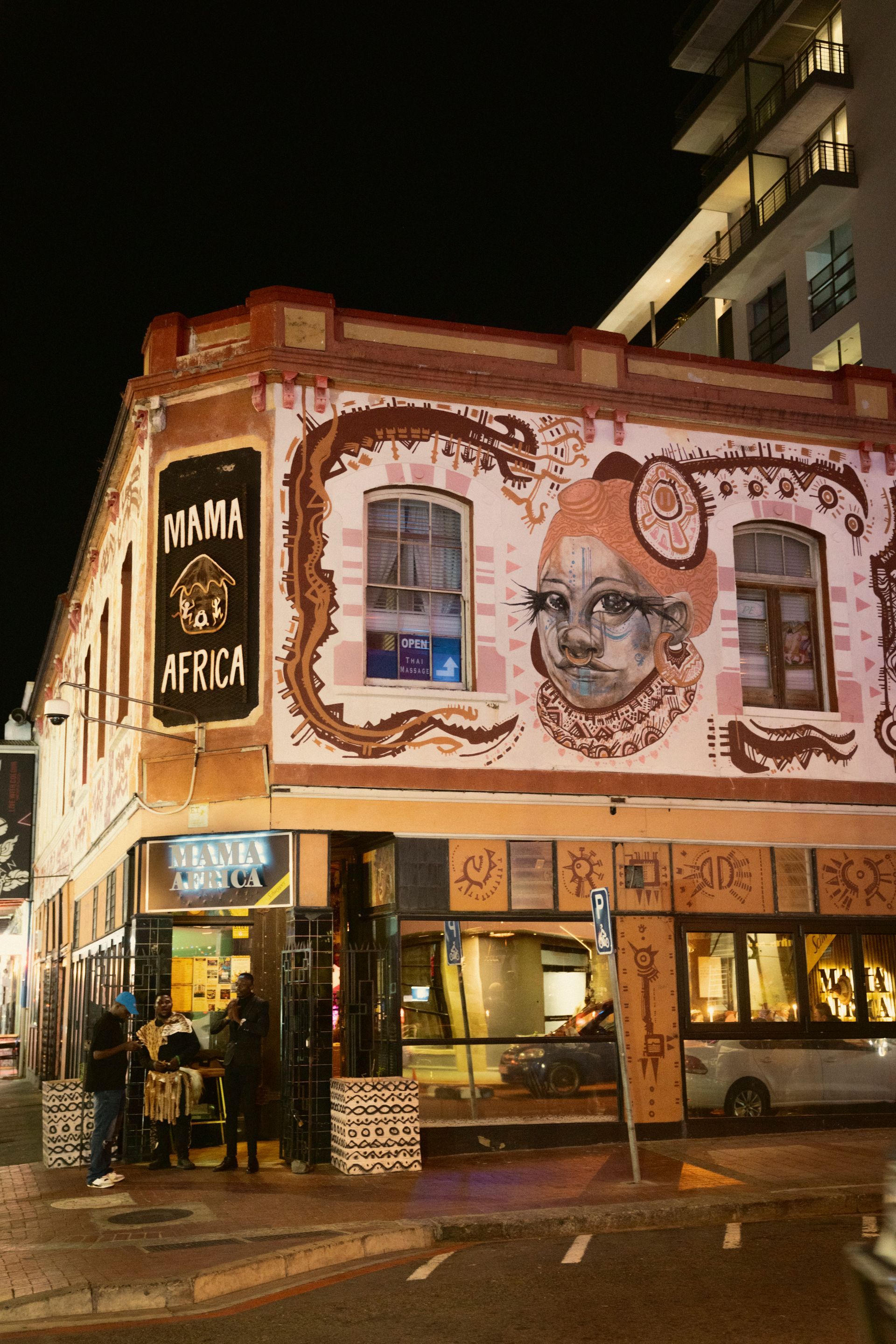 Mama Africa Gebäude von außen