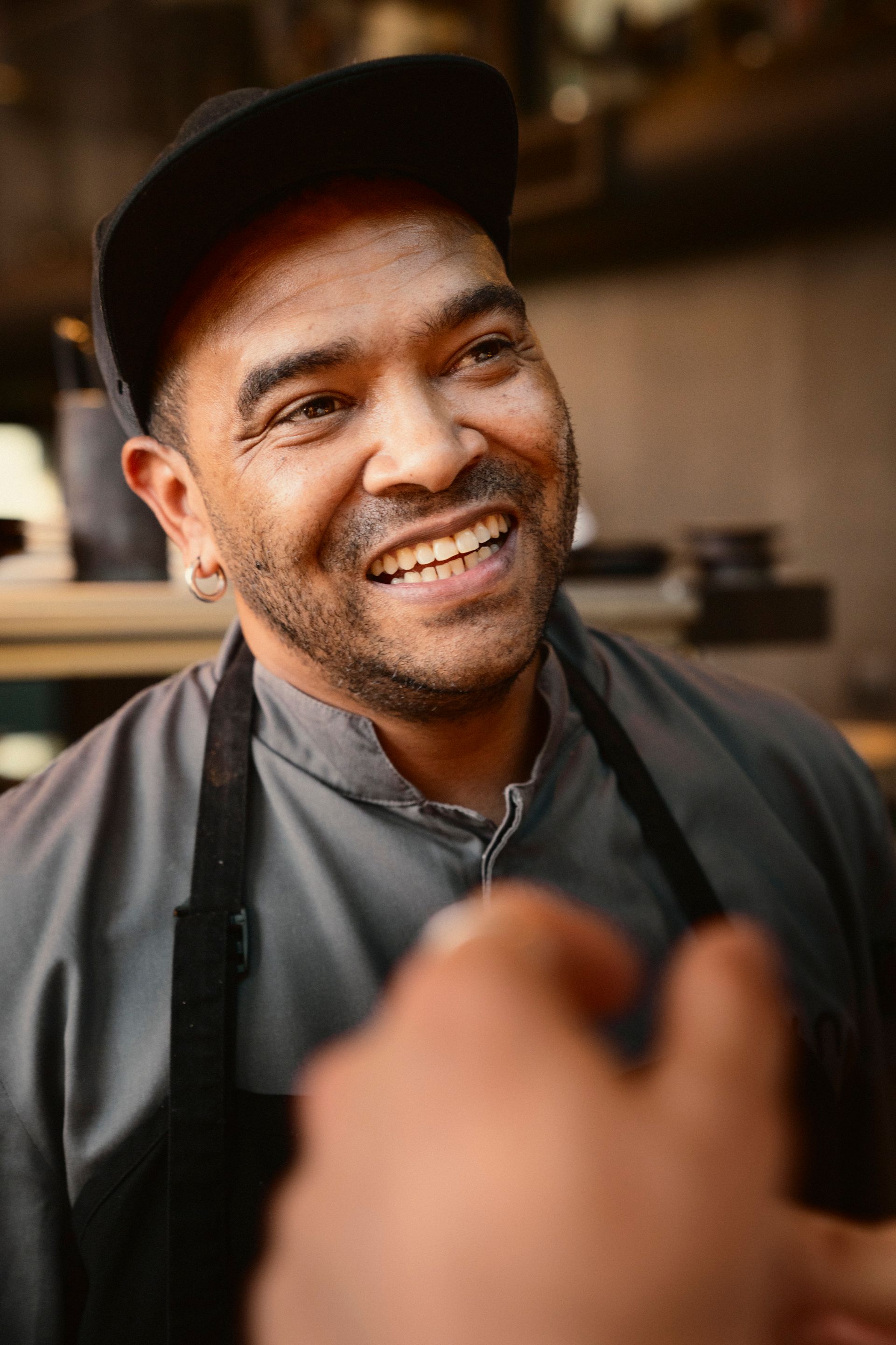 Portrait von Koch aus dem FYN Restaurant