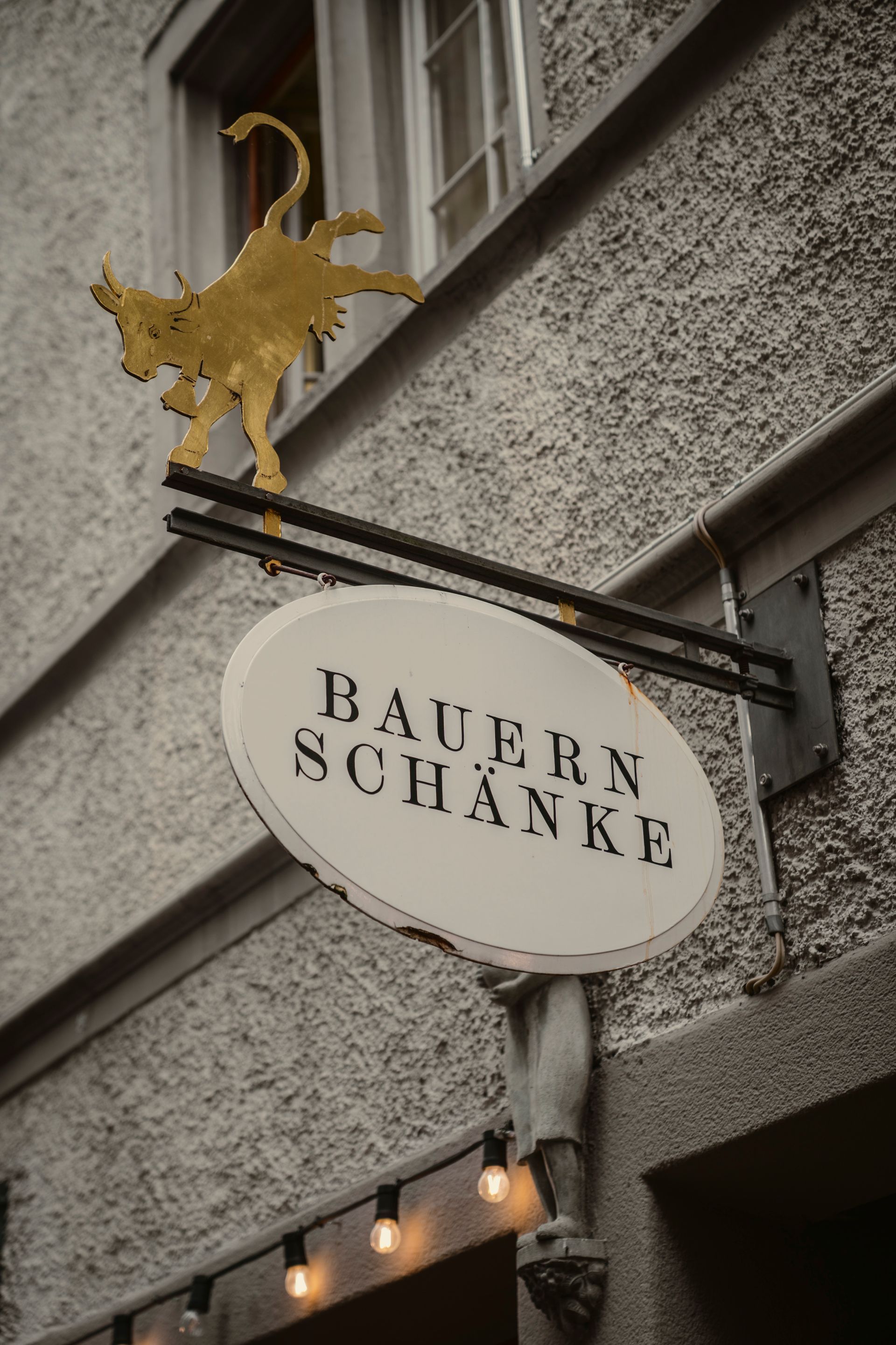 Markus und Lars Maack schlendern mit einem Hund über das Weingut.