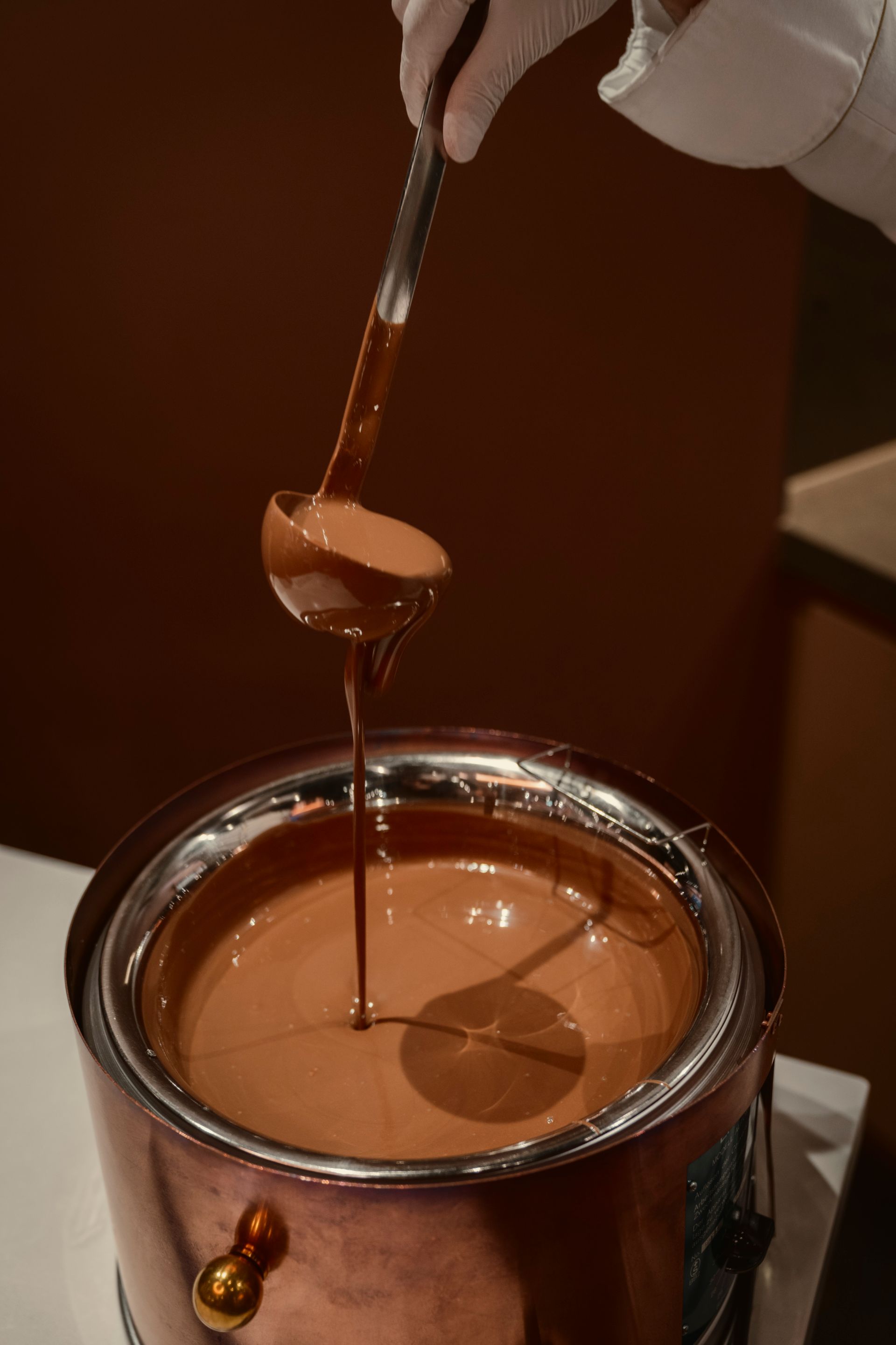 Flüssige Schokolade