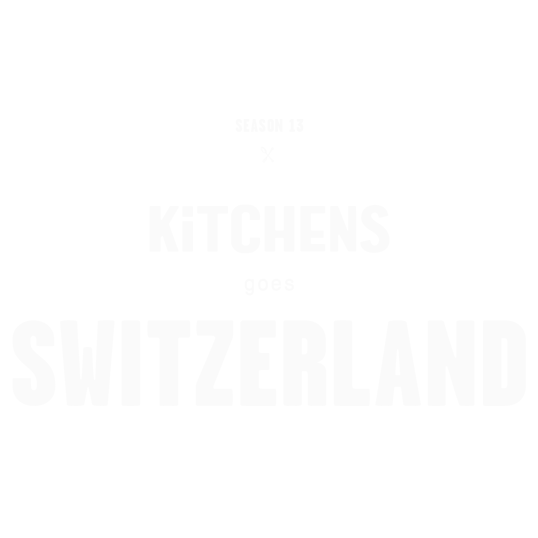 SEASON 12 KITCHENS goes SOUTH AFRICA Schriftzug