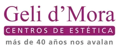 Un logotipo para los centros de belleza Geli d'Mora