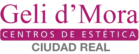 The logo for geli d ' mora centros de estetica ciudad real