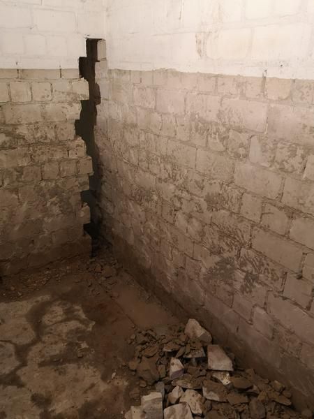 Kellersanierung - vorher