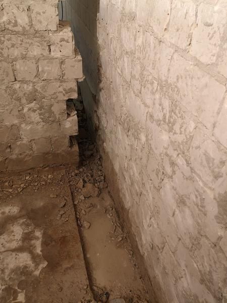 Kellersanierung vorher