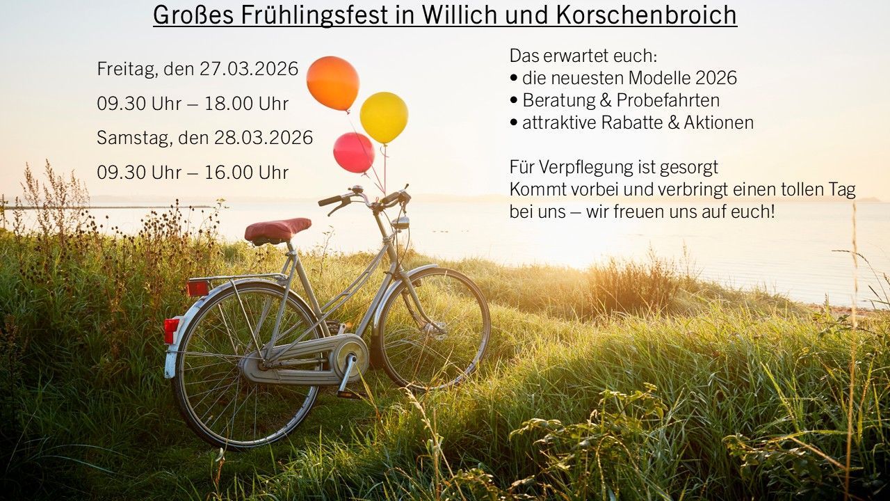 Großes Frühlingsfest in Willich und Korschenbroich