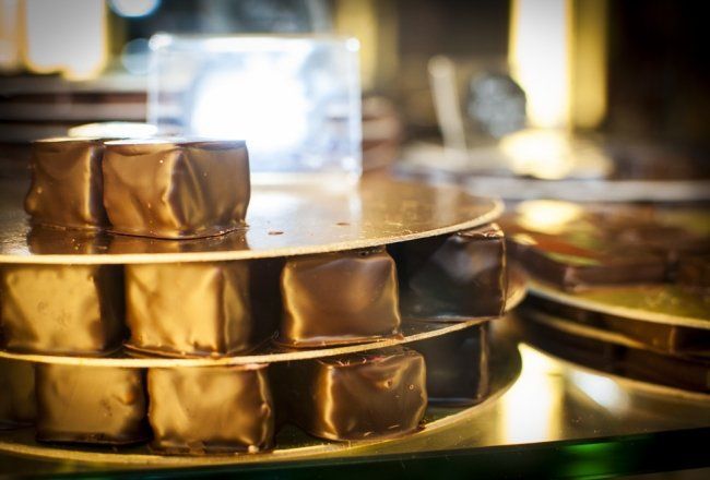 Large variété de chocolats