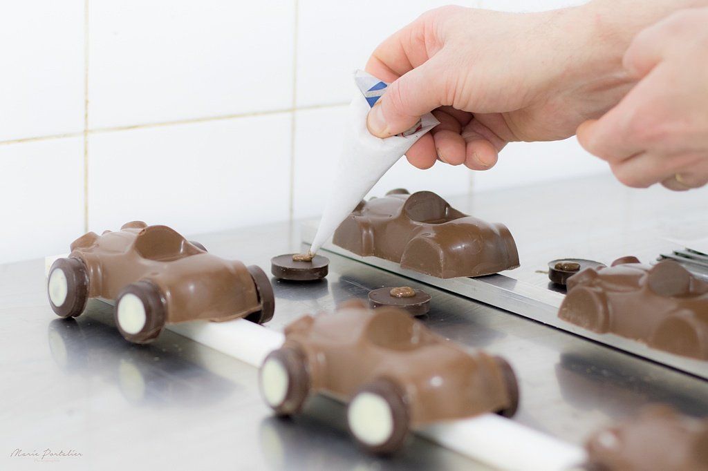 Création en chocolat