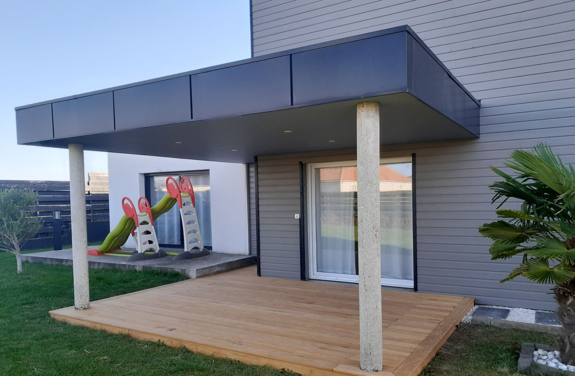 bandeau terrasse extérieur