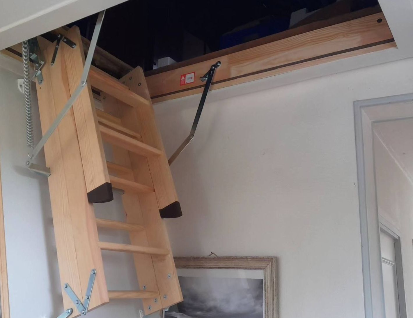 Escalier escamotable