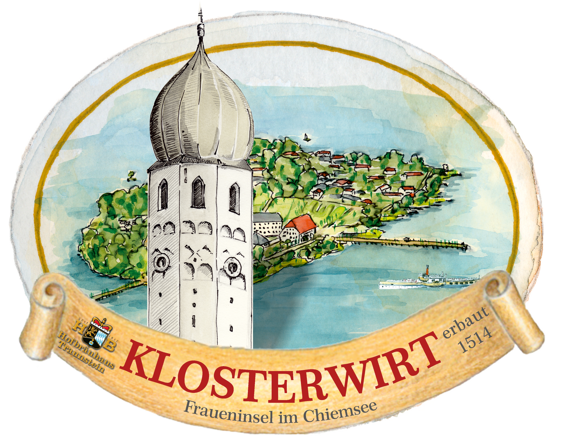 Klosterwirt Chiemsee GmbH | Frauenchiemsee | Logo