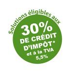 30% de crédit d'impôtnTVA 5.5%