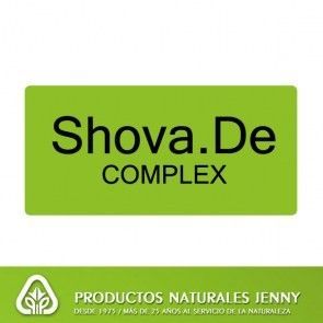 Un cartel verde que dice complejo shova.de.