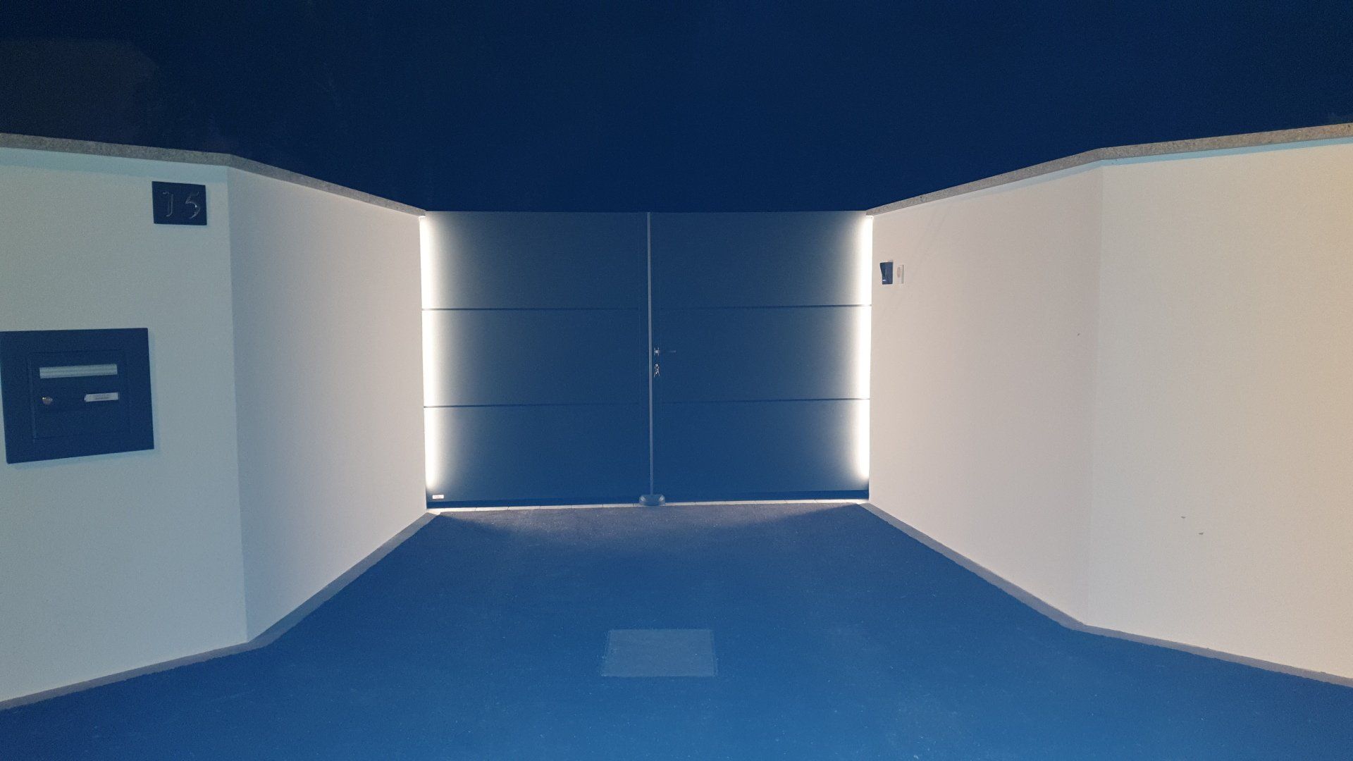 Motorisation ouvrants avec éclairage