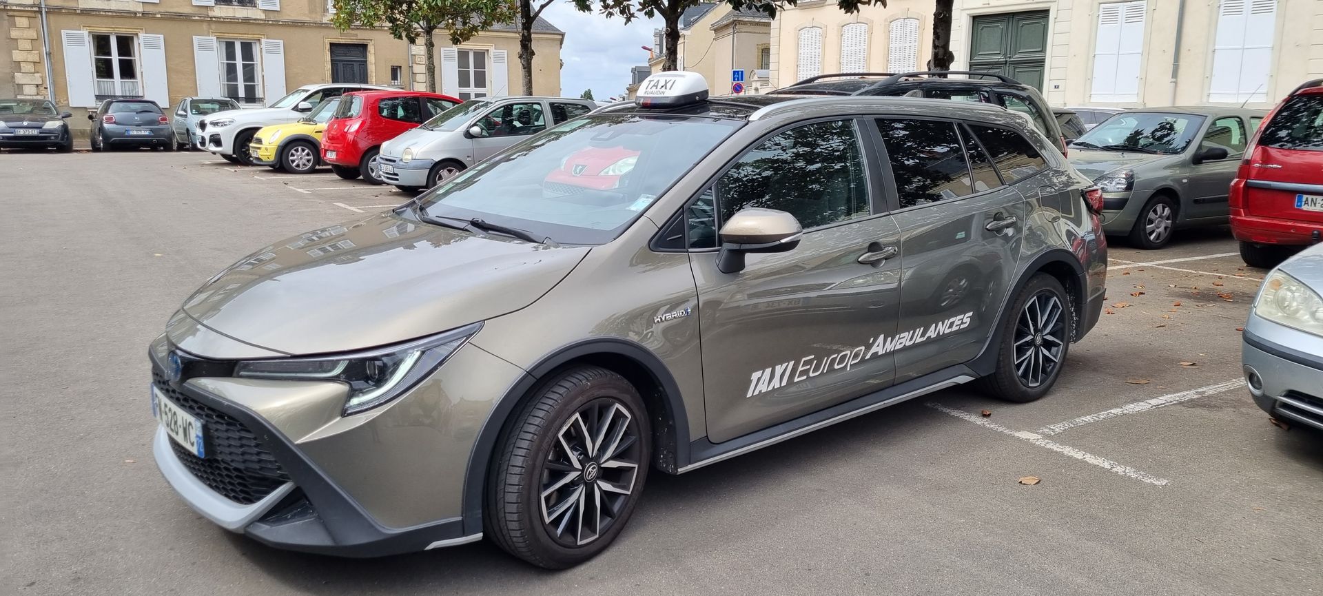 Taxi à destination des pmr