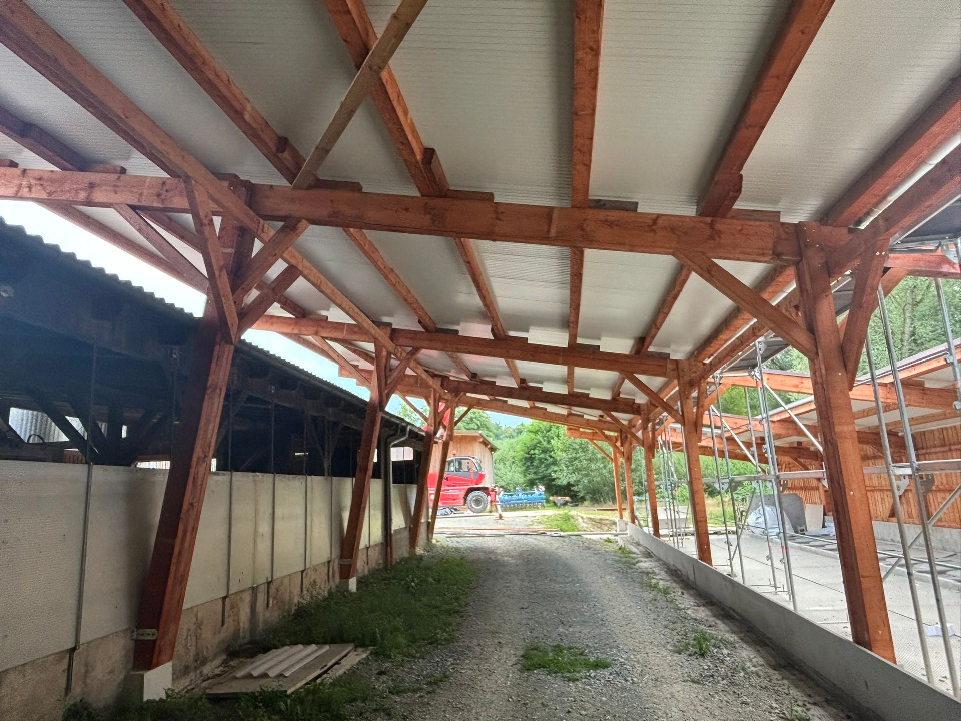 Neubau mit Holzfassade