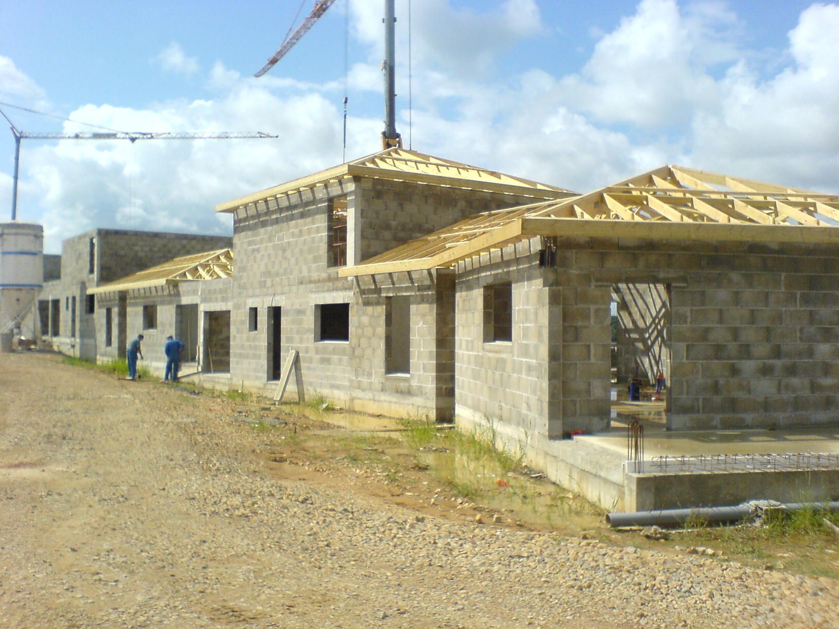 Maison en construction