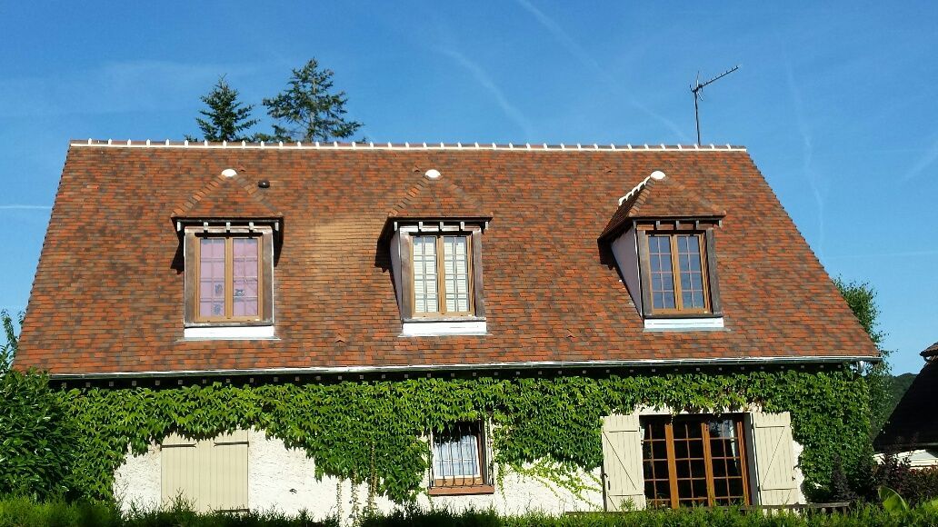 Installation de trois fenêtres chien-assis à Saint-Aubin