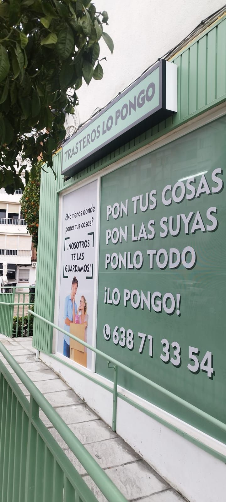 Green building sign: