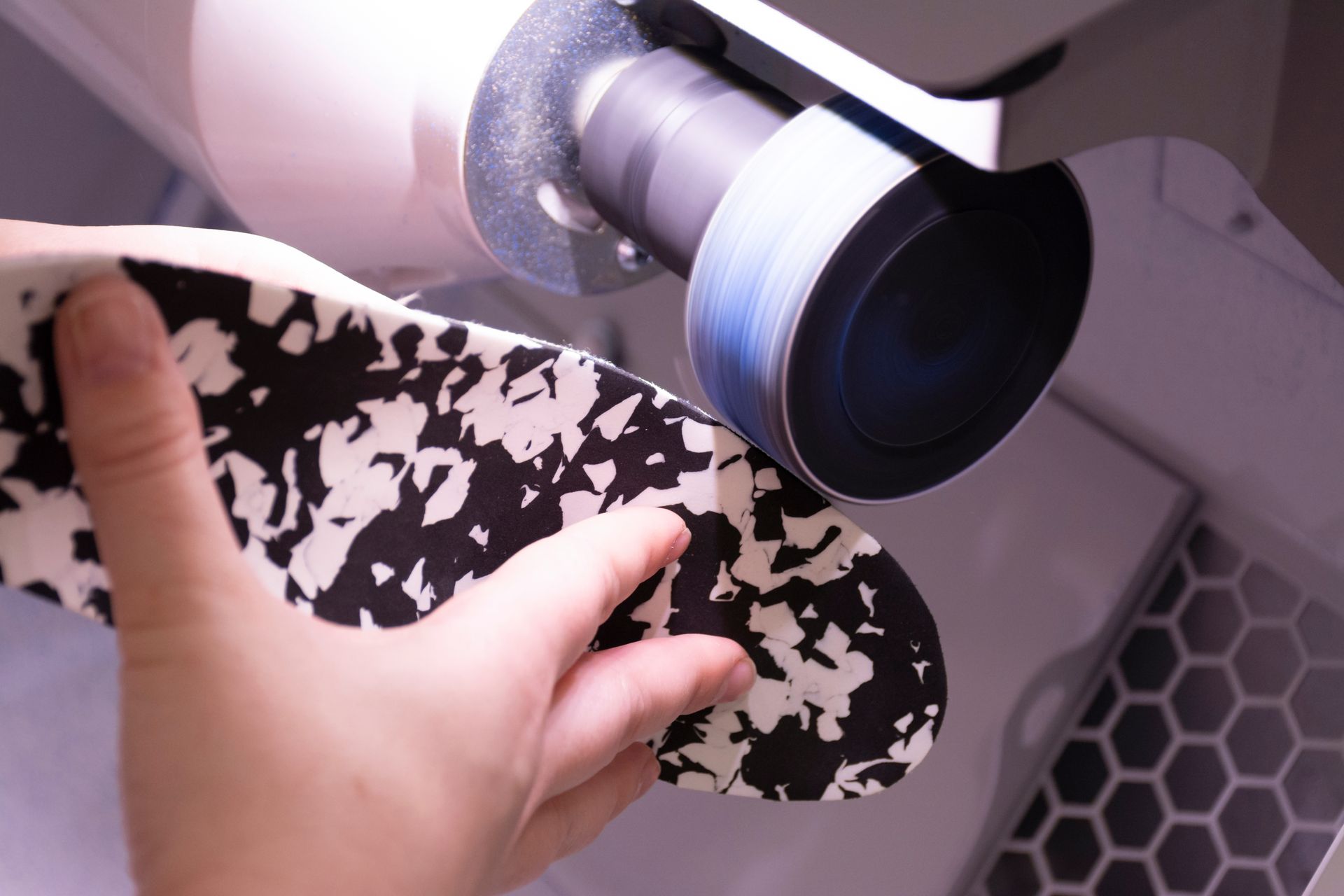 Création d'une semelle orthopédique de compensation