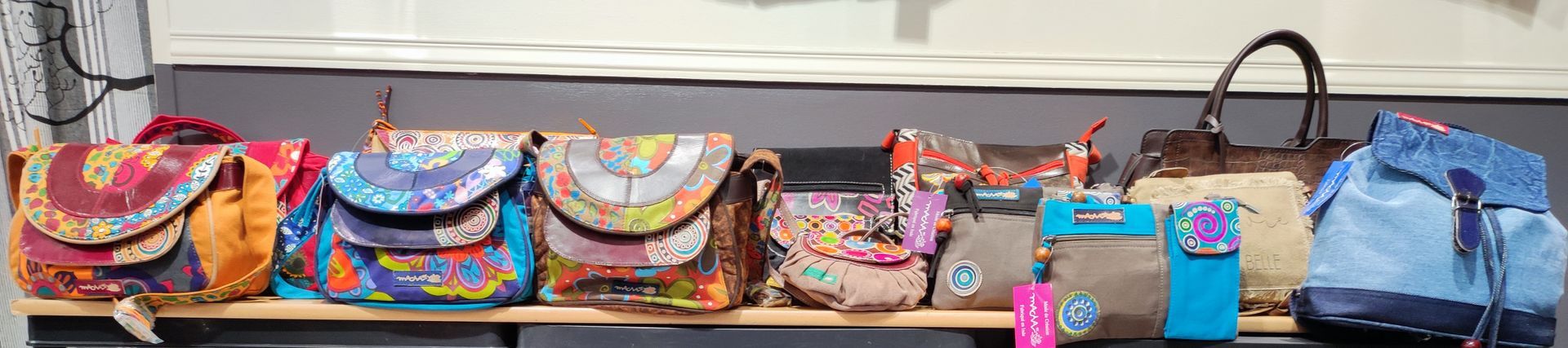 Sac de différentes tailles coloré