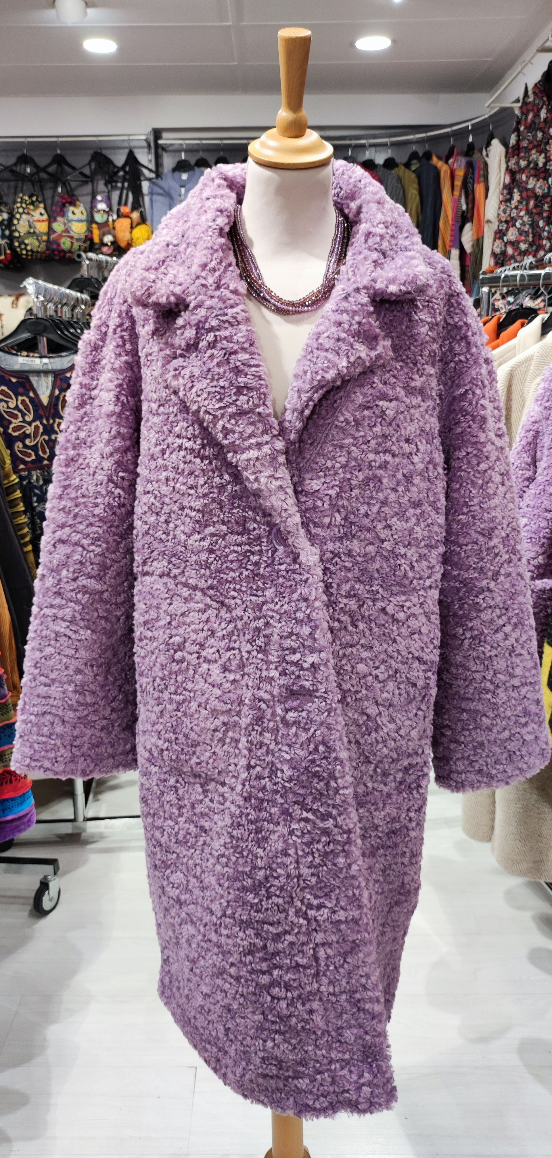 Manteau violet