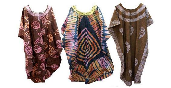 Boubous court dans les tons chauds