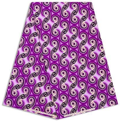 Tissu violet avec forme arrondies