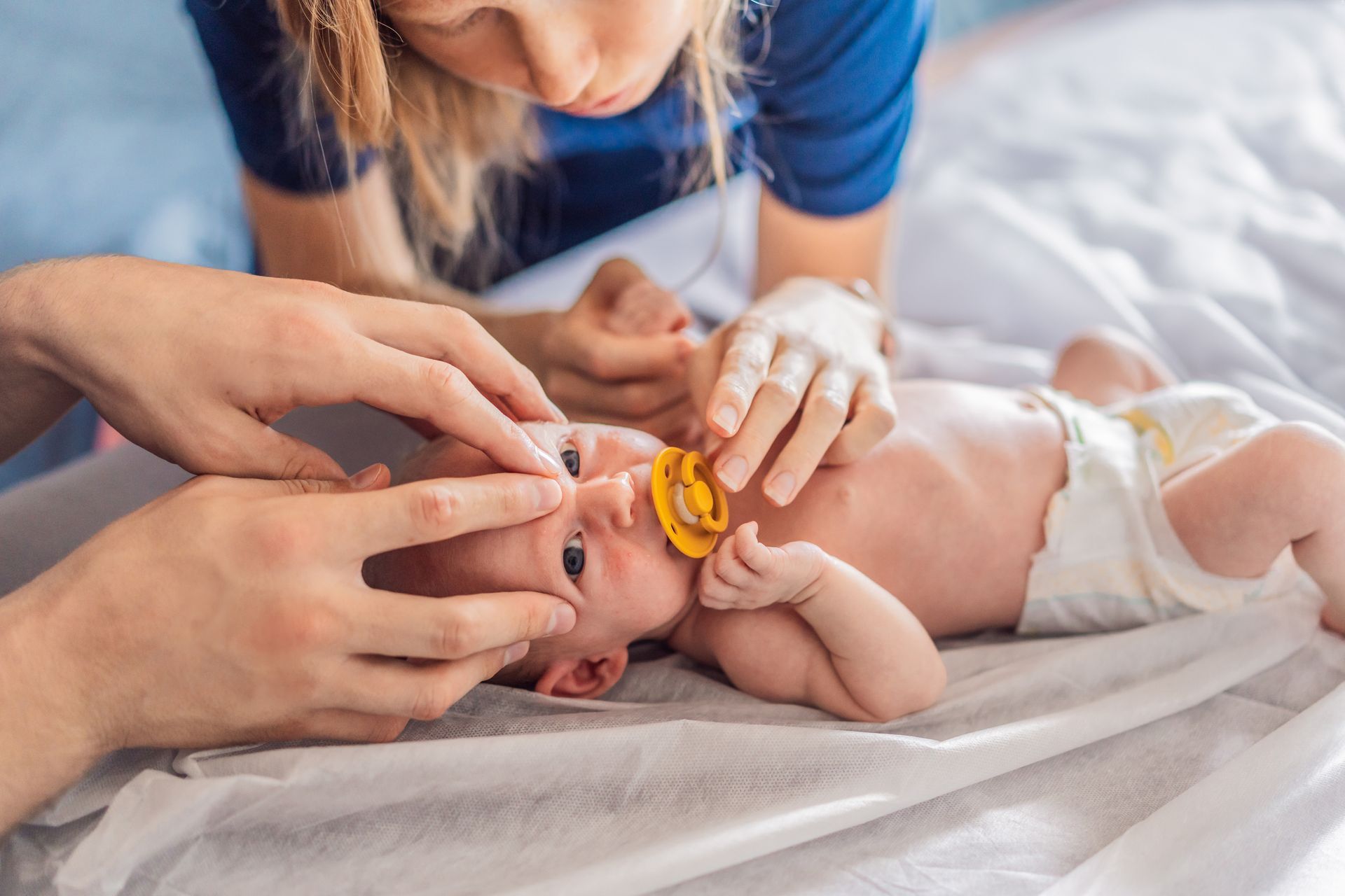 Ostéopathie pour un nourisson