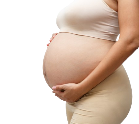 Ventre de femme enceinte