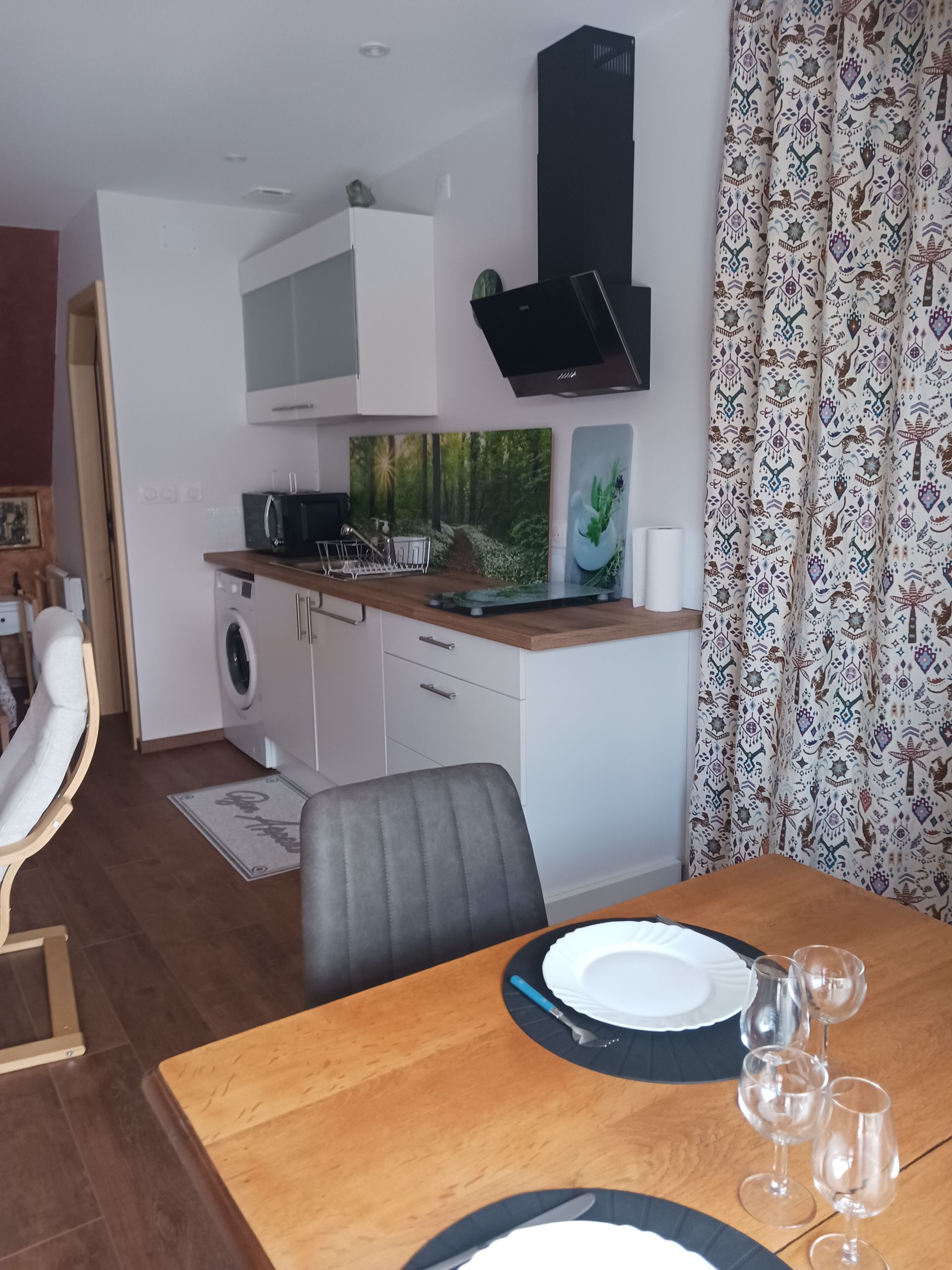 Espace cuisine du gîte