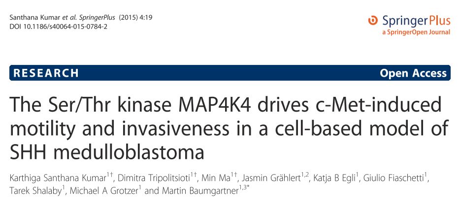 Pediatric Molecular Neuro-oncology Research