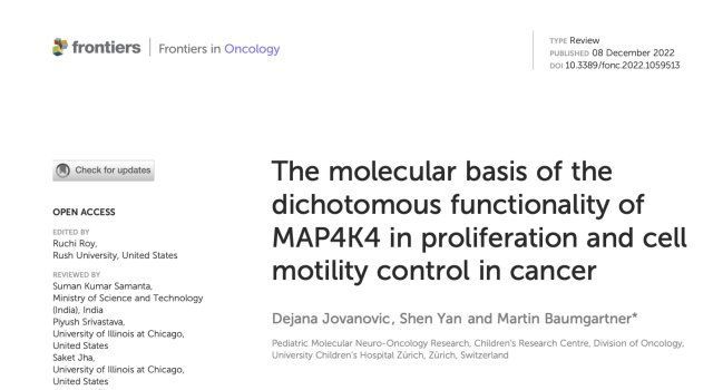 Pediatric Molecular Neuro-oncology Research