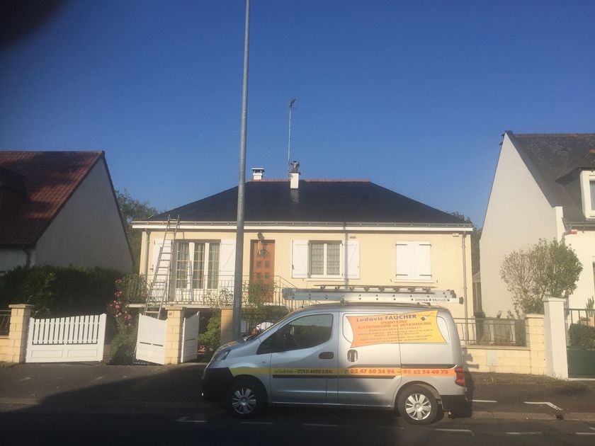 Prestation de peinture de toiture