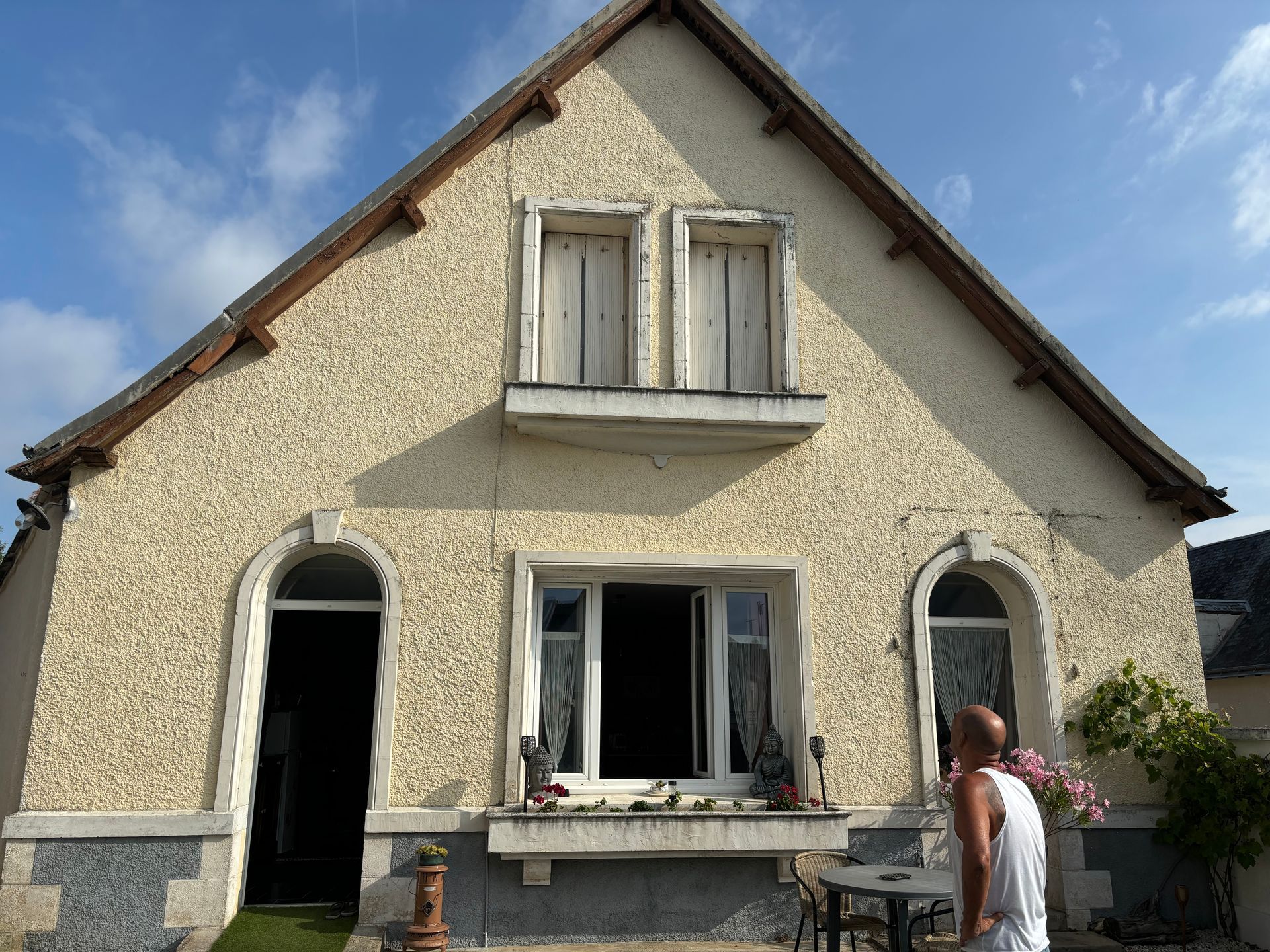Travaux de peinture de façade