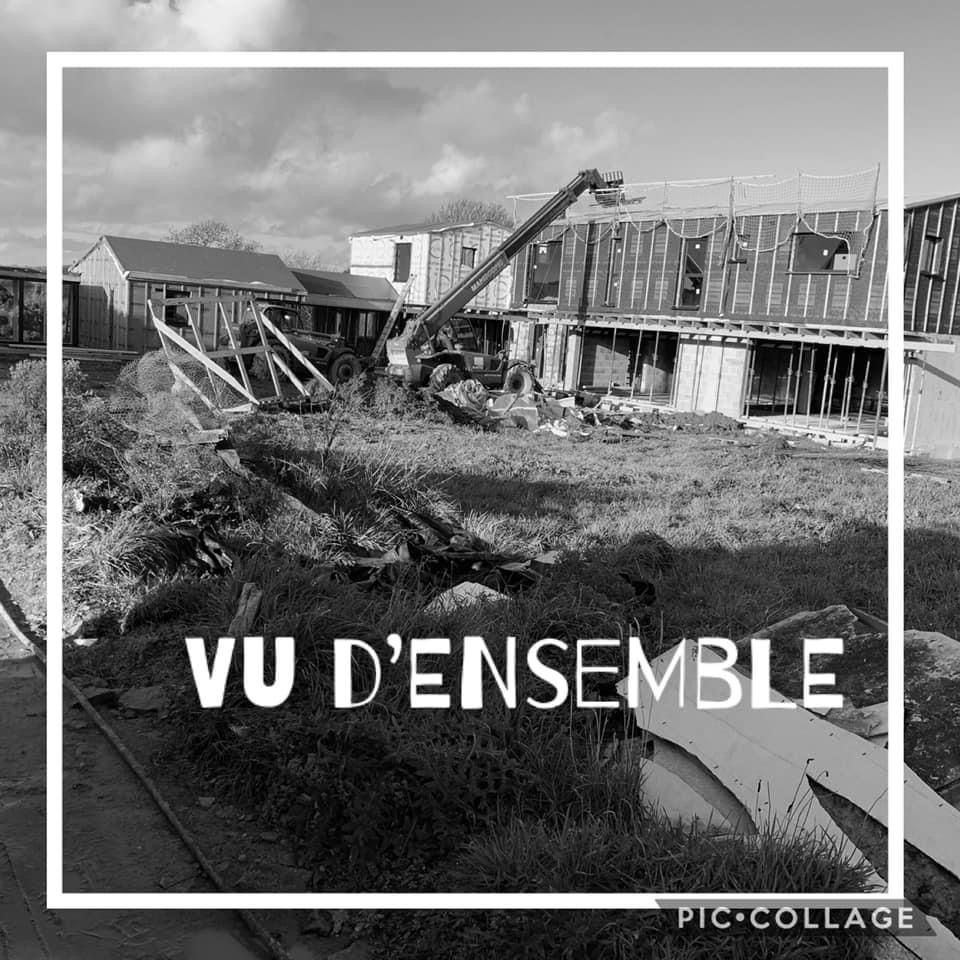 Vu d'ensemble du chantier