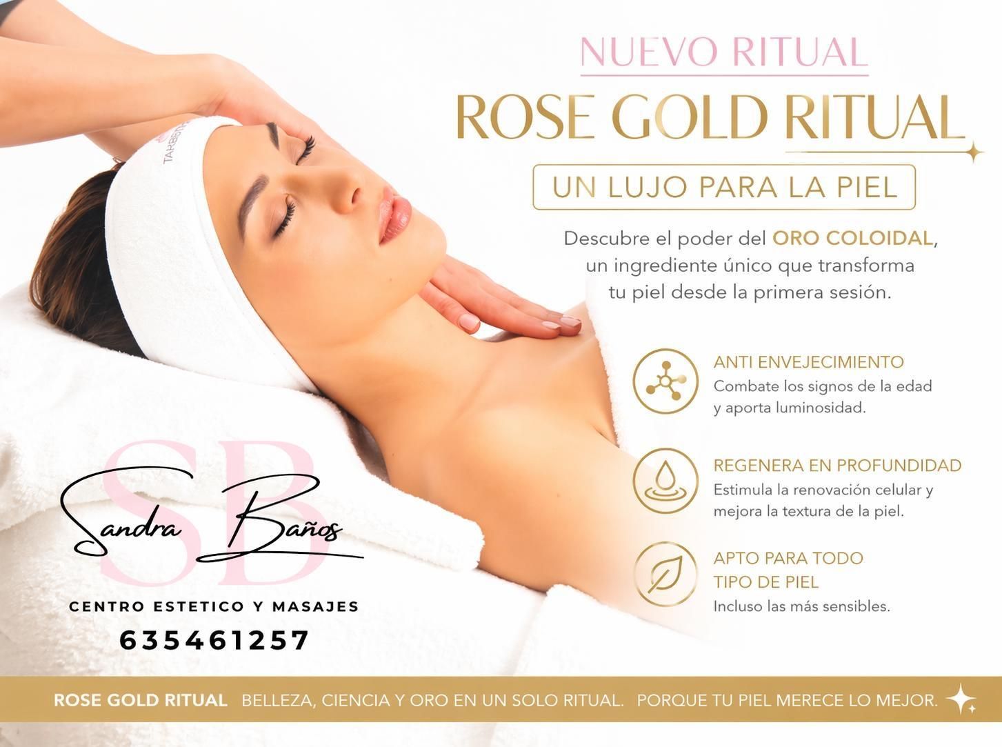 Promoción de spa para ritual