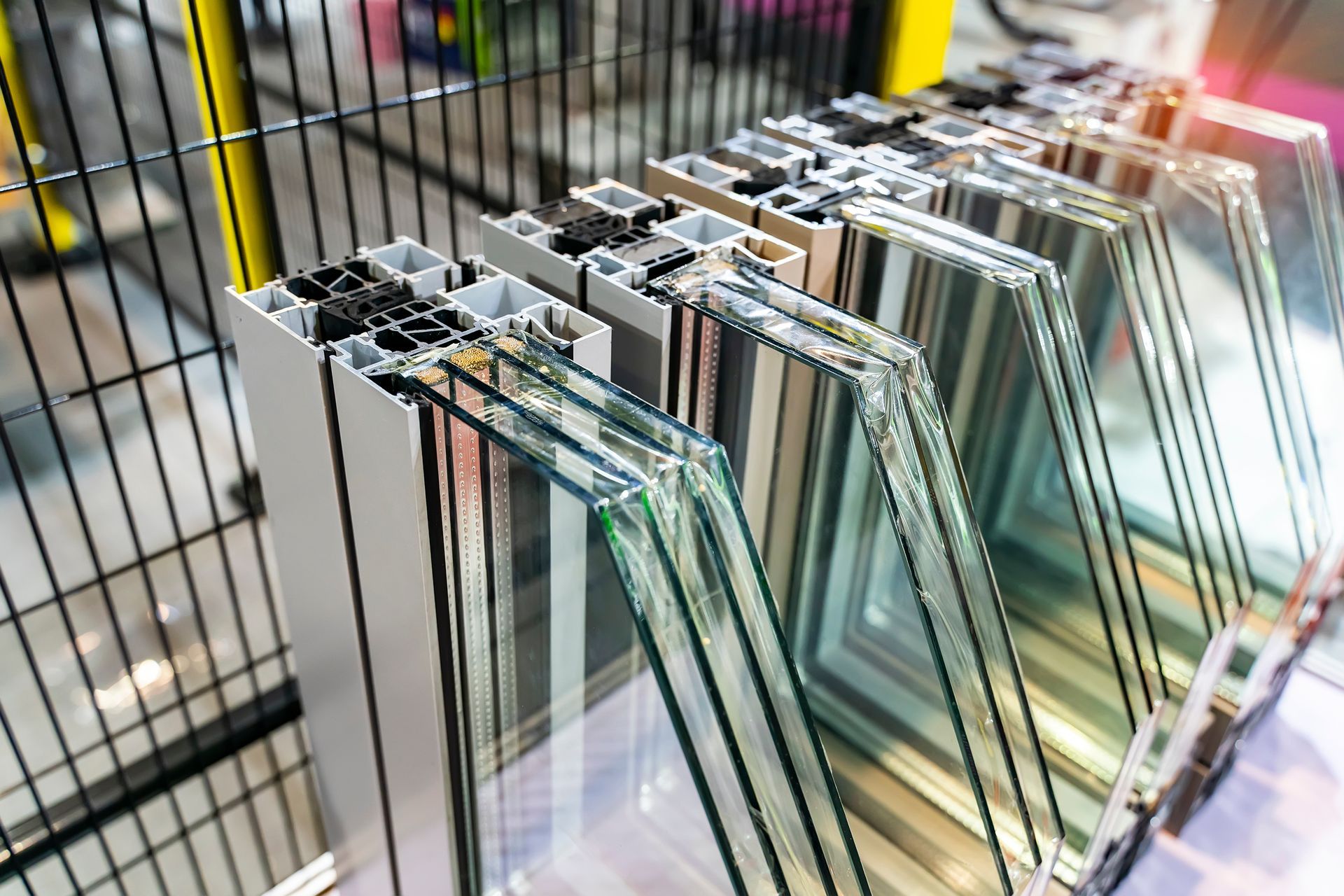 Profil de fenêtre avec double vitrage