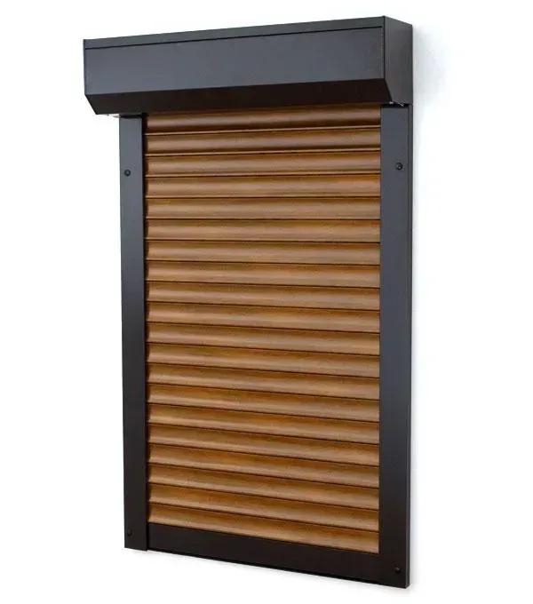 Volet roulant marron